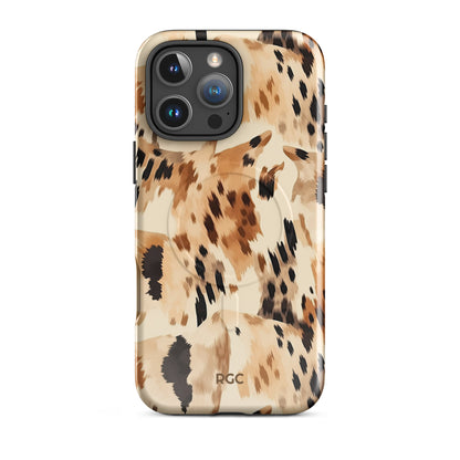 Chocolate Cowhide MagSafe Phone Case